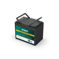 AYUDH 12.8V 100AH Lithium Ferro Phosphate (LiFePO4) Inverter Battery, Solar Compatible, 5 Years Warranty, Smart Bluetooth Connectivity